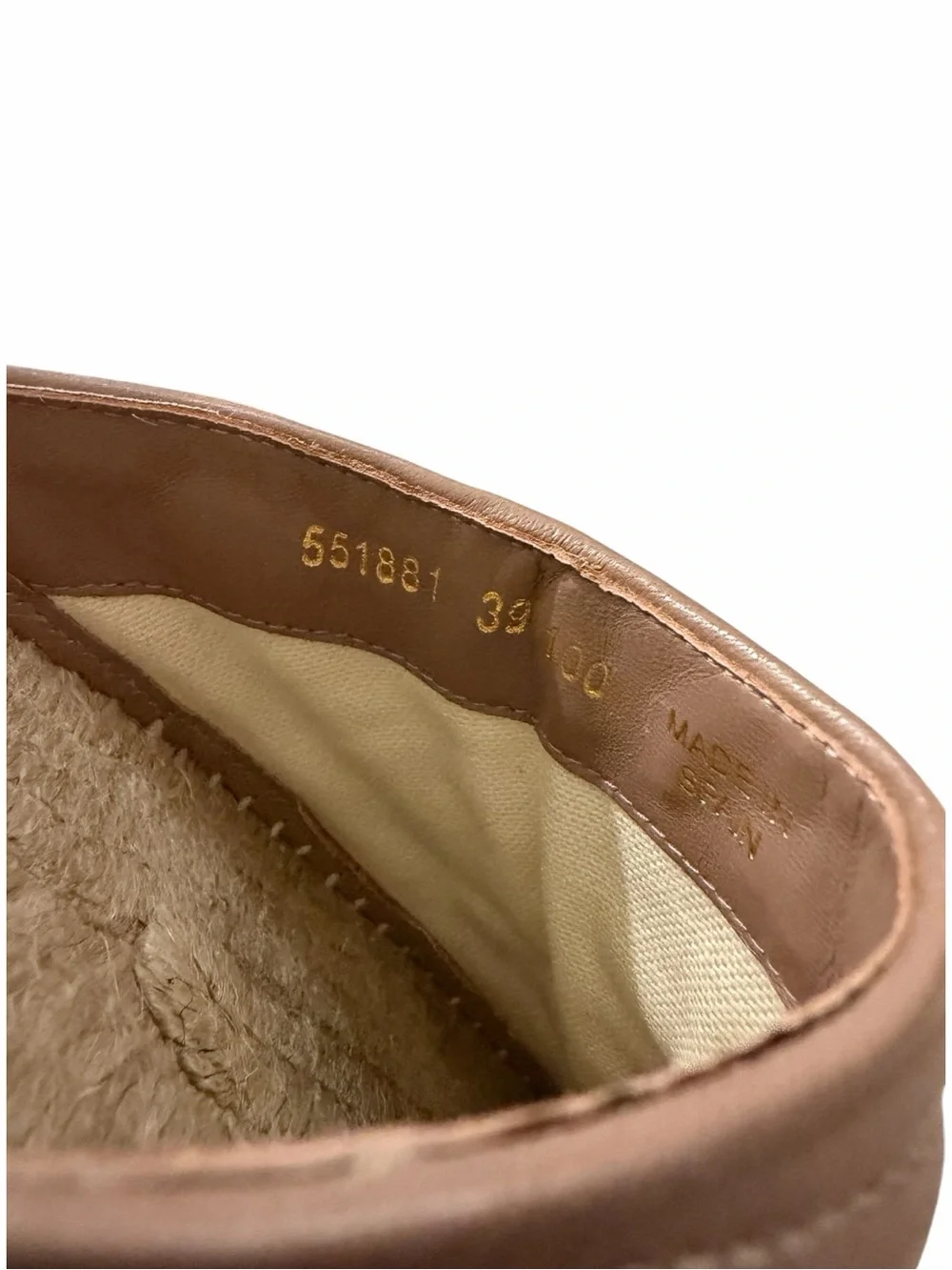 Gucci GG Marmont Espadrille Mules